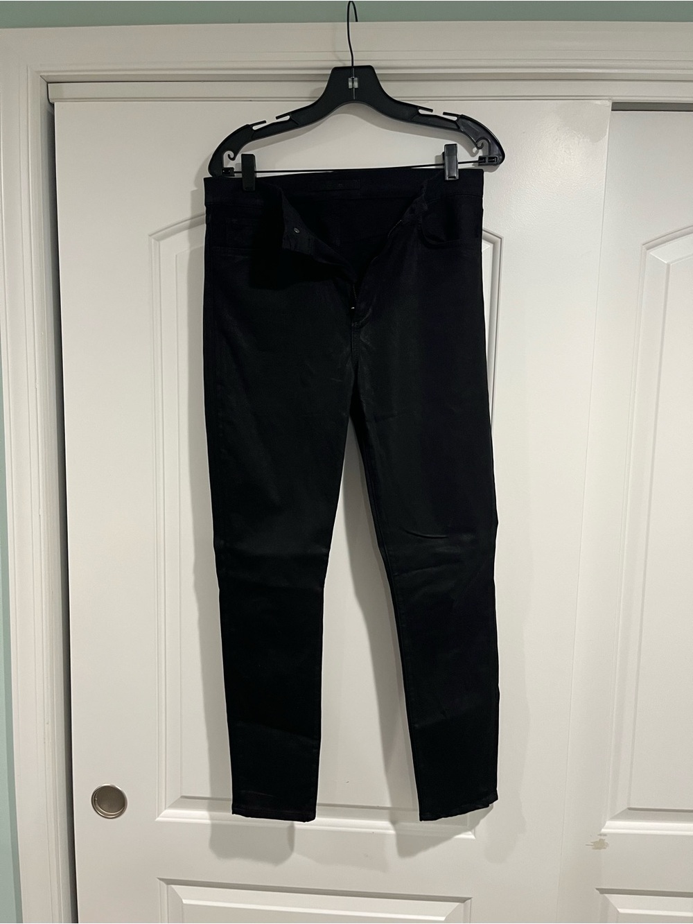 Joes high rise skinny black jeans